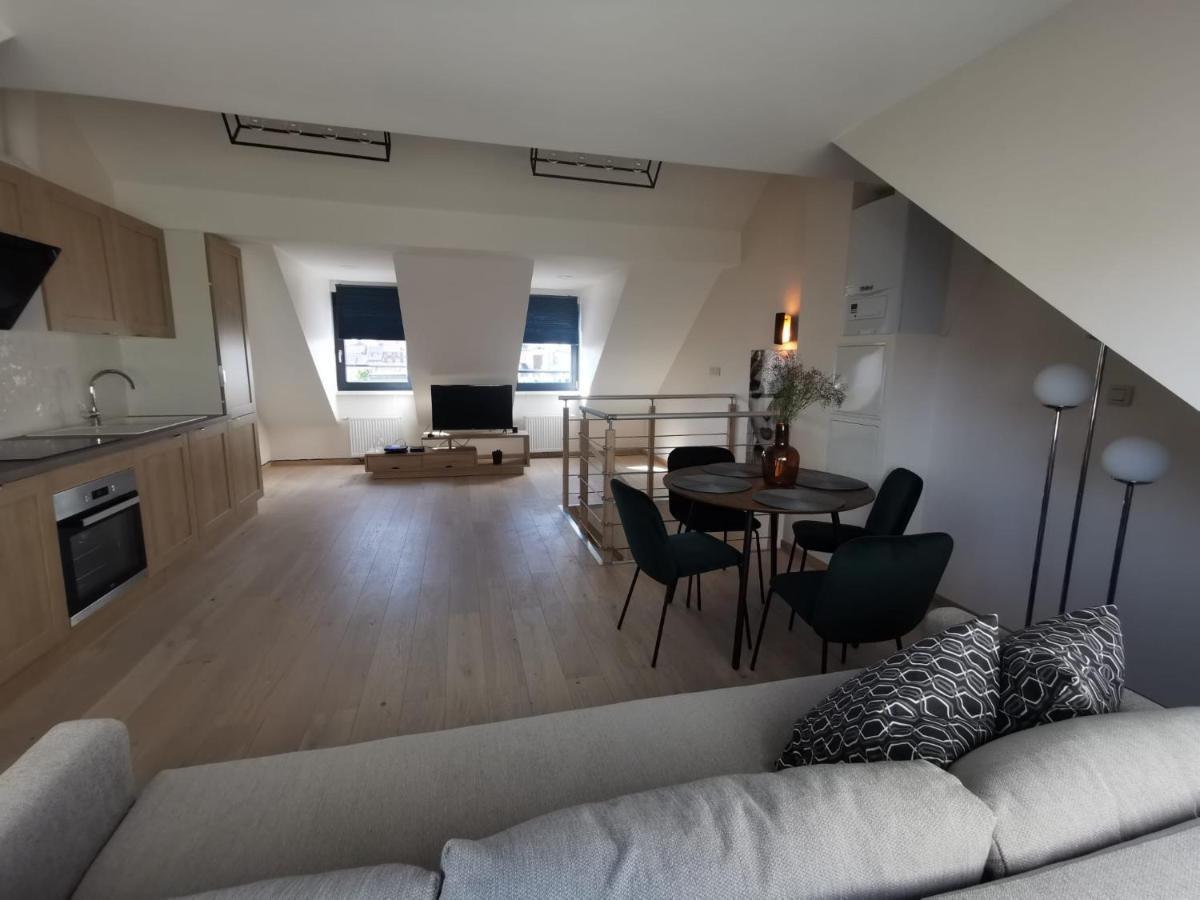 Charming Duplex On The Canal Bruxelles Esterno foto