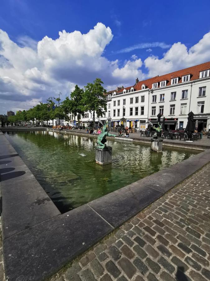 Charming Duplex On The Canal Bruxelles Esterno foto